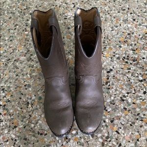 Leather Cowboy Boots size 2